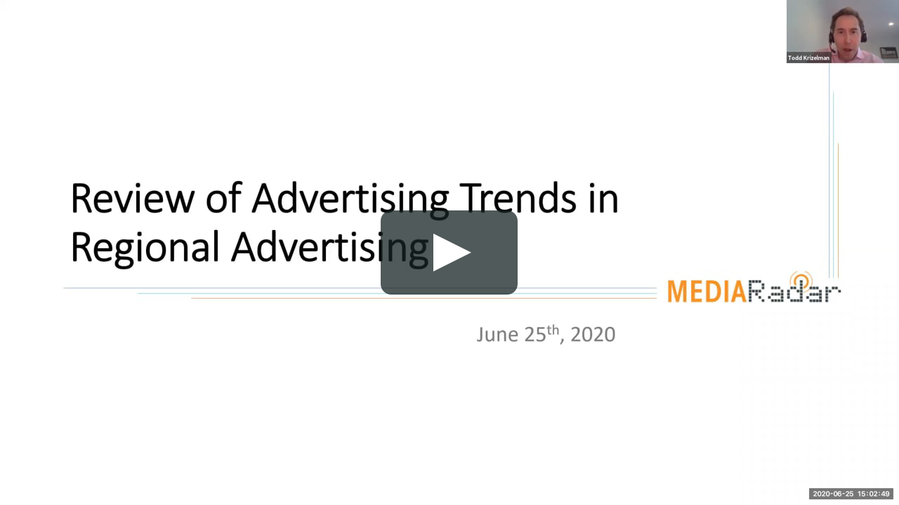 Webinar - Tea With Todd - An Insiders Look at Changes in Consumer Advertising - June 25, 2020