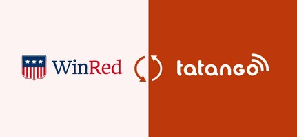 Political Fundraising with WinRed and Tatango