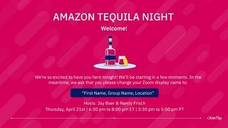 AWS Tequila Night Presentation Deck