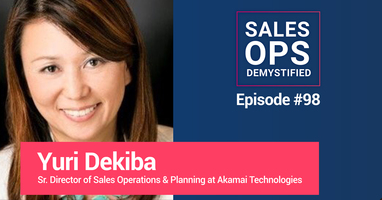 Senior Director, Sales Operations & Planning: Yuri Dekiba of Akamai Technologies
