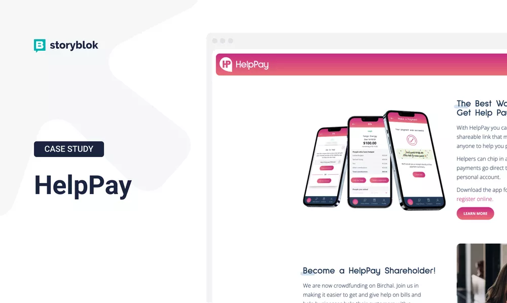 Revium developed a simple, intuitive, and cost-effective UX for HelpPay in 3 weeks