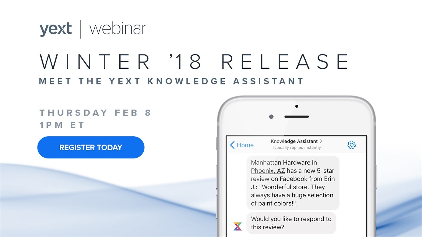 Webinar: Meet the Yext Knowledge Assistant