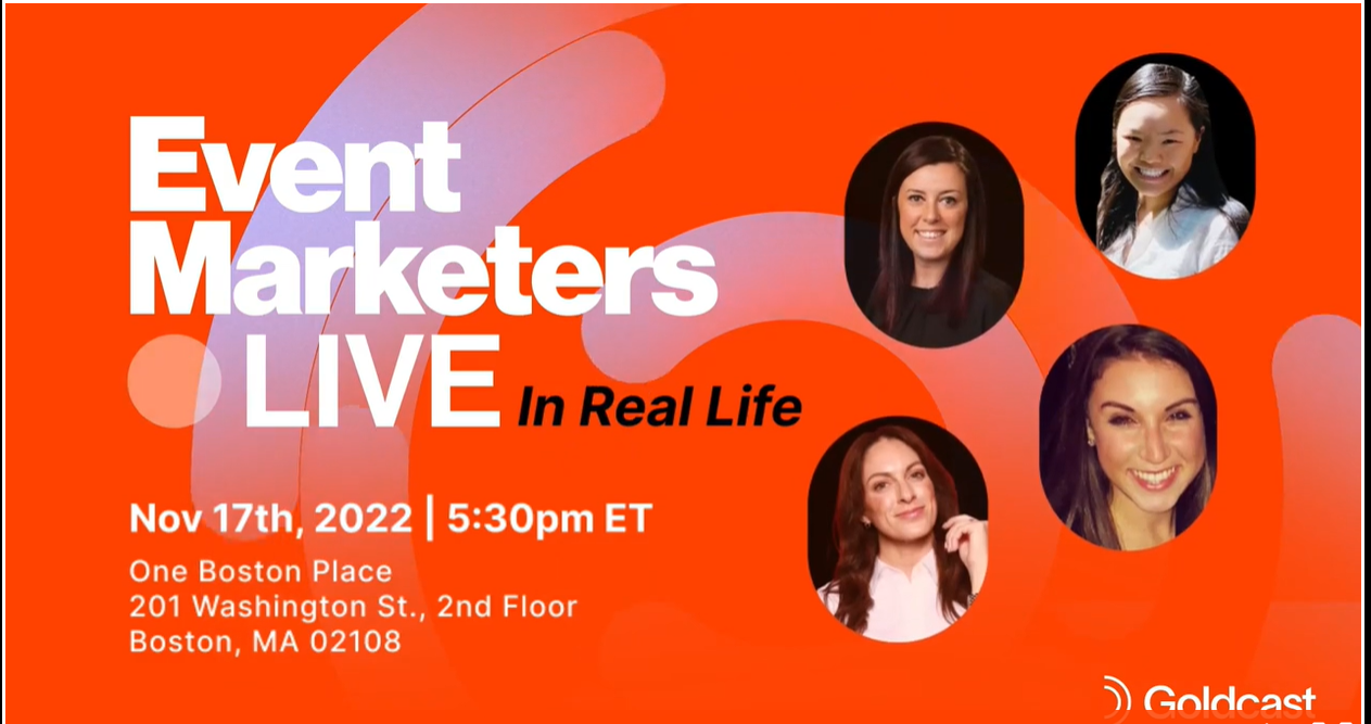 Events Marketers Live IRL Boston Panel