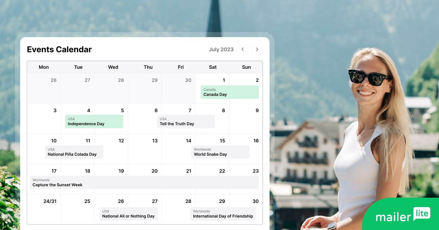 68 content ideas to jazz up your July newsletters