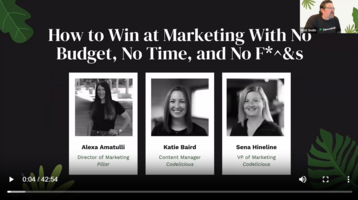 How to Win at Marketing With No Budget, No Time, and No F*^&s