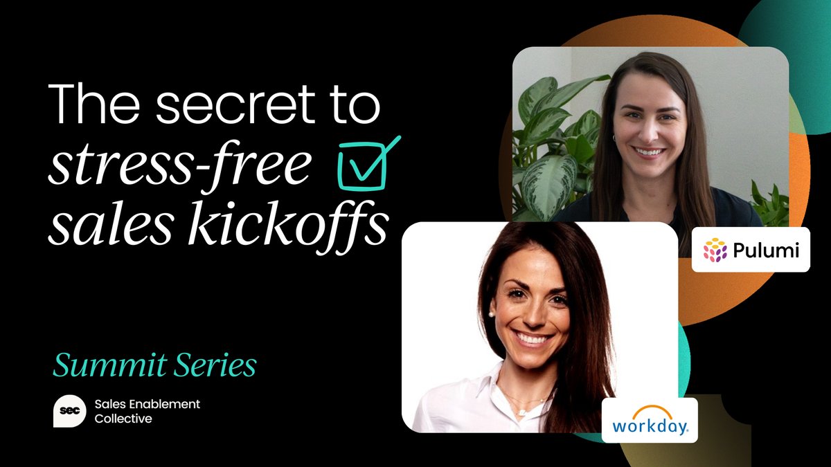 Sales Kickoffs: More than just a New Year's resolution [Video]