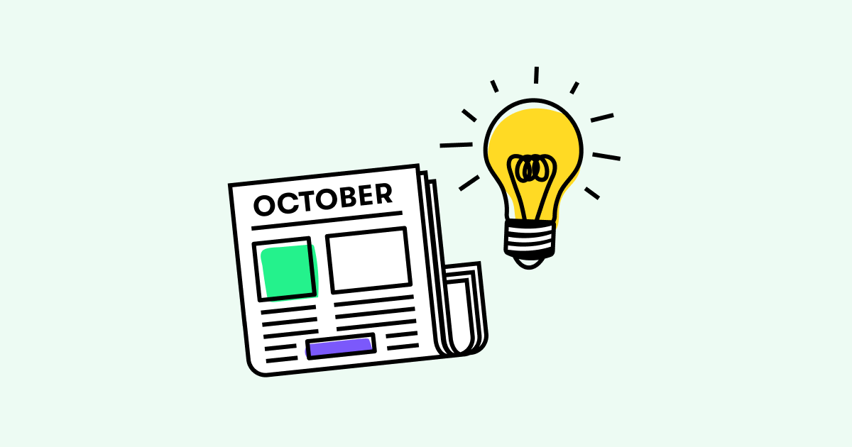 7 October Newsletter Ideas (and Why They Work)