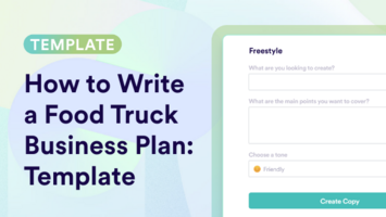 Business Plan For A Food Truck Templates: How To Write & Examples