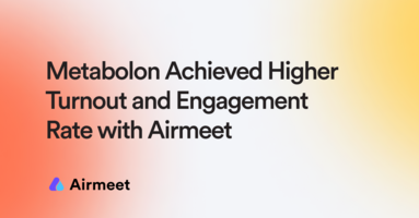 How Airmeet helped Metabolon Expand Audience Reach and Elevate Webinar Engagement