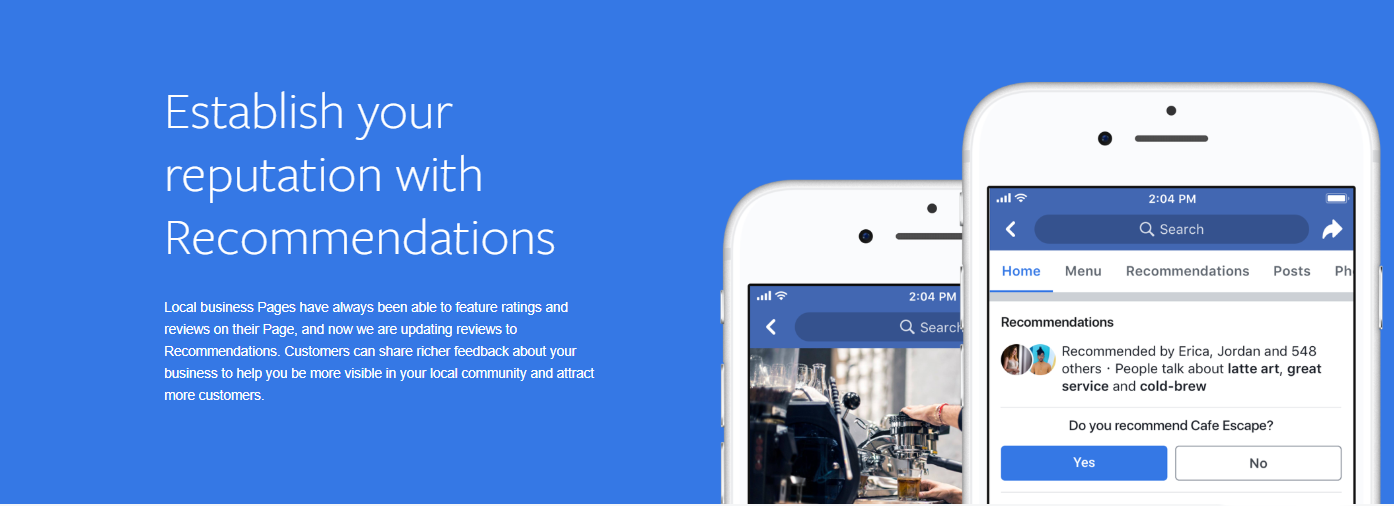 'Facebook Reviews' are now 'Facebook Recommendations' I Birdeye