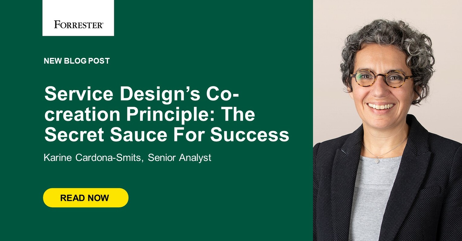 Co-creation: the secret sauce for Service Design success