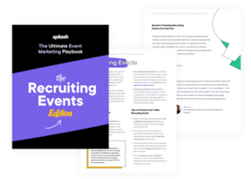 Your Ultimate Event Marketing Playbook:   The Recruiting Events Edition