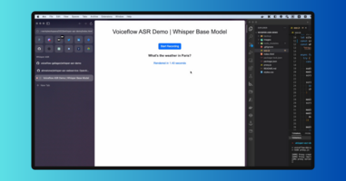 Harness the power of OpenAI's Whisper model for ASR with Voiceflow