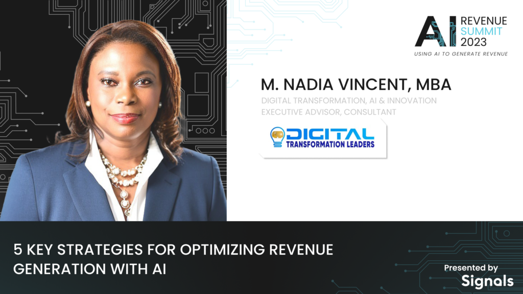 Strategies for Maximizing Revenue with AI: Expert Insights from M. Nadia Vincent