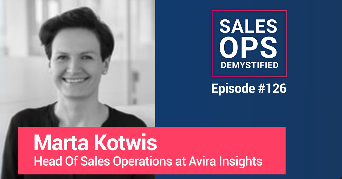 Head of Sales Operations: Marta Kotwis of Avira Insights