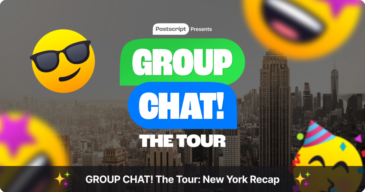 Top 7 Takeaways from Group Chat! NY