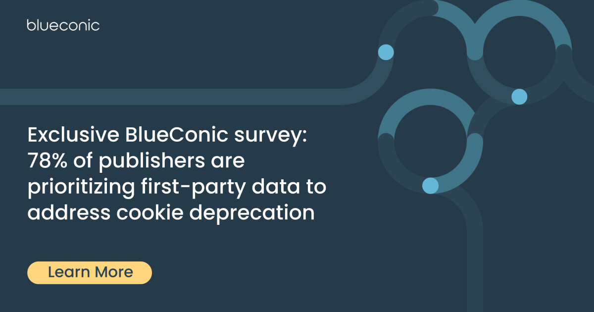 Exclusive BlueConic survey: 78% of publishers are prioritizing first-party data to address cookie deprecation