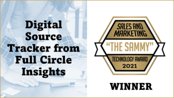 Digital Source Tracker from Full Circle Insights Wins Product of the Year