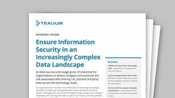 Data Security, InfoSec Datasheet