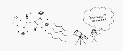 Streaming Data from the Universe with Apache Kafka