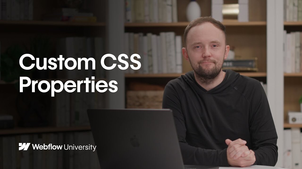 Custom CSS Properties - Webflow tutorial