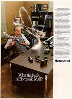 1977 Honeywell "Electronic Mail" Ad - Swipe File