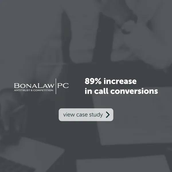 B2B Legal Services Case Study | Bona Law PC + Sculpt