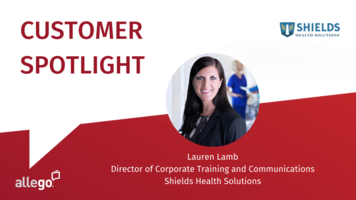 Allego Customer Spotlight: Shields Health Solutions