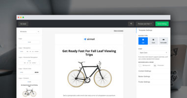 New & Powerful Drag-and-Drop Newsletter Editor