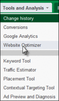 Google Website Optimizer: How to Use the Website Optimizer Tool in AdWords