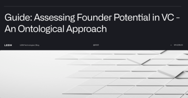 Guide: Assessing Founder Potential in VC - An Ontological Approach