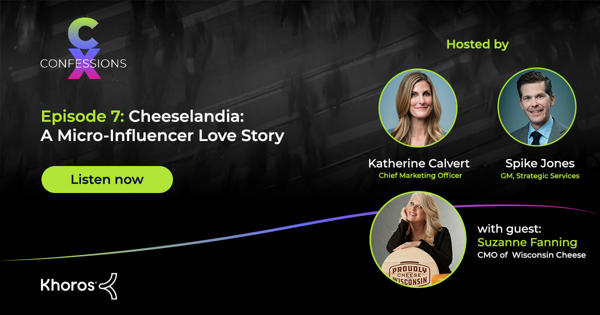 CX Confessions: Episode 7 Suzanne Fanning, Chief Market Officer at Wisconsin Cheese: Cheeselandia: A Micro Influencer Love Story