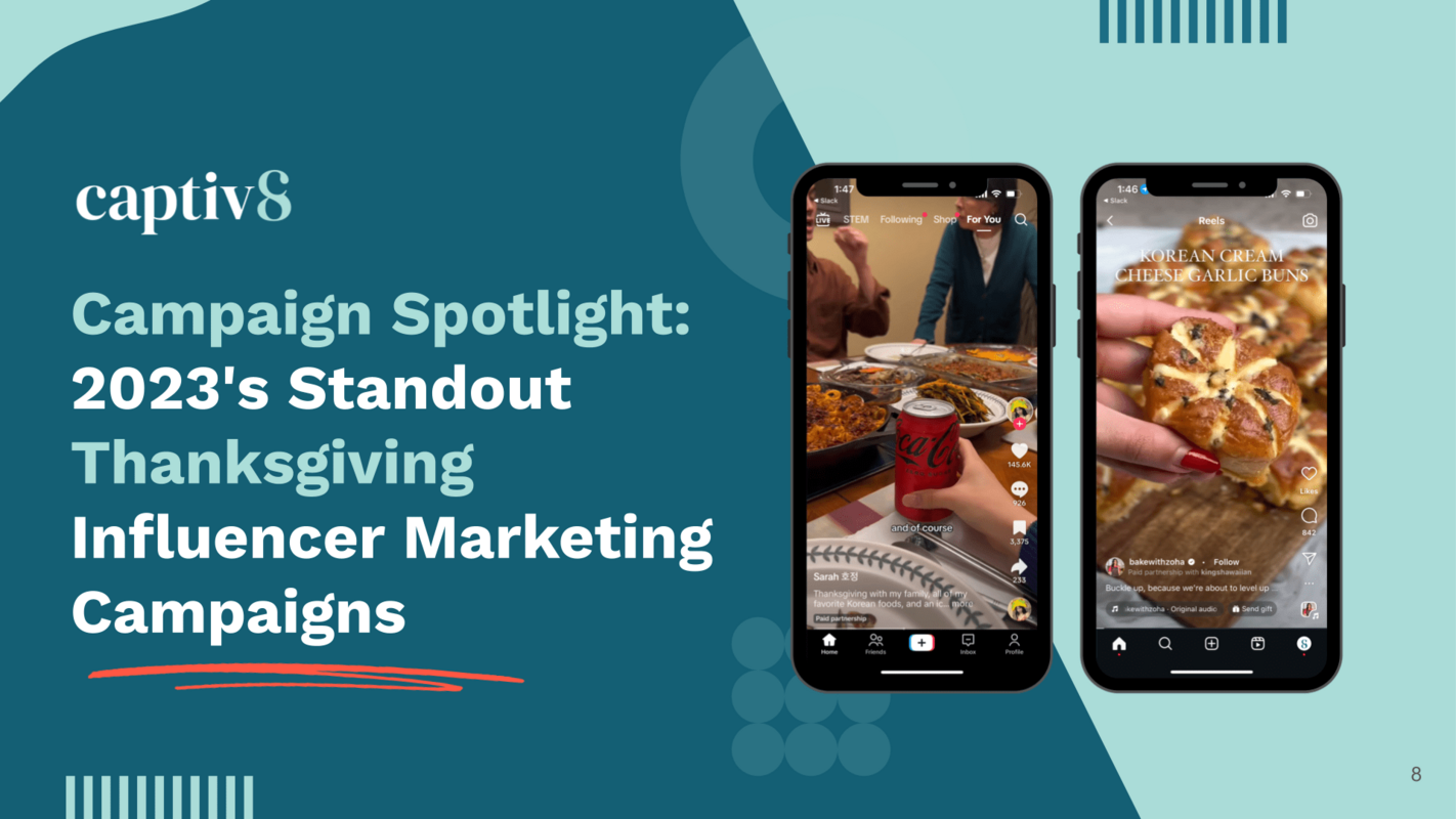 Campaign Spotlight: Thanksgiving Influencer Marketing Campaigns