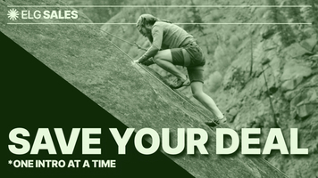 Let's save your deal, one intro at a time