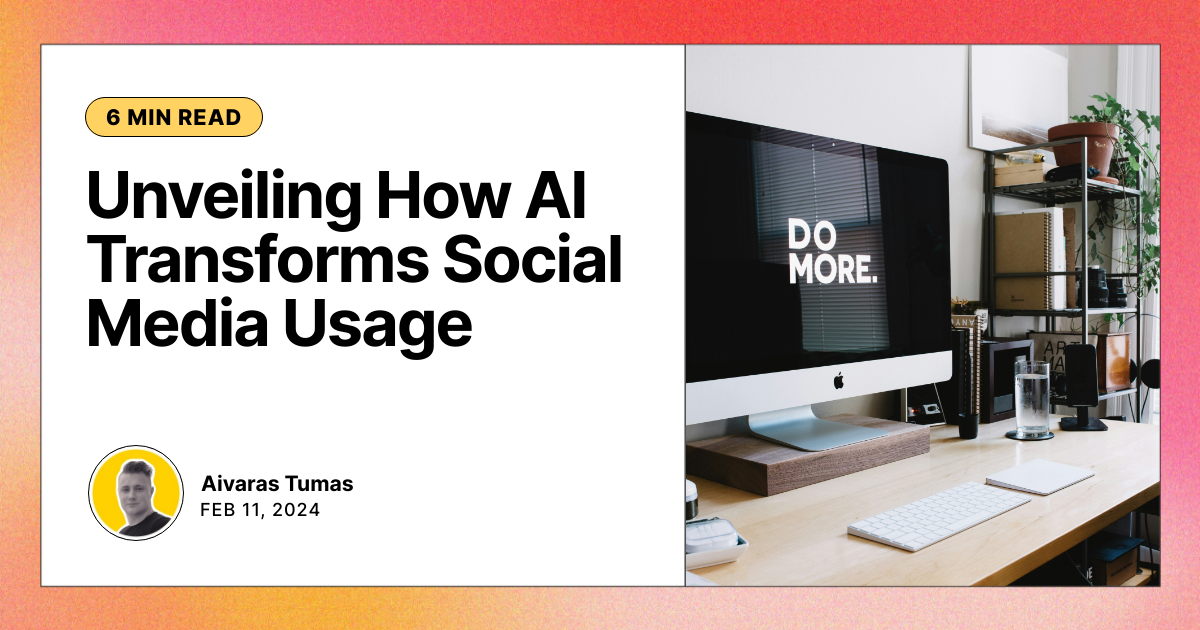 Unveiling How AI Transforms Social Media Usage