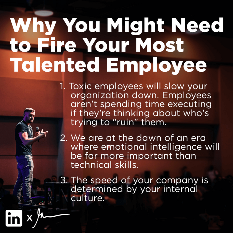 Why You Might Need to Fire Your Most Talented Employee