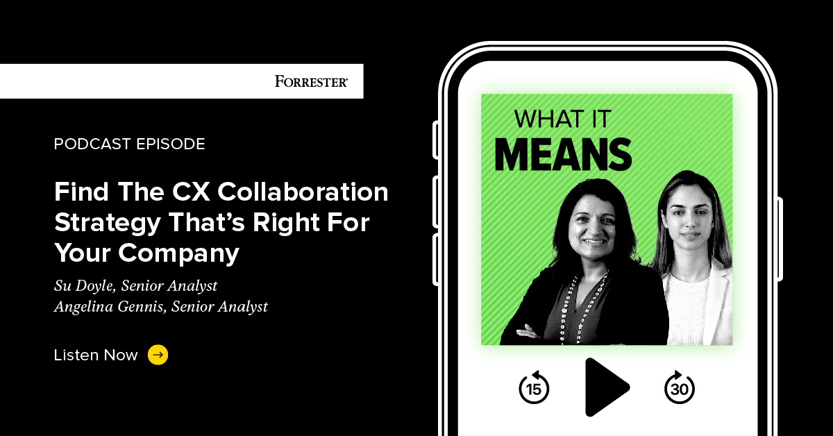 Find The CX Collaboration Strategy That's Right For Your Company