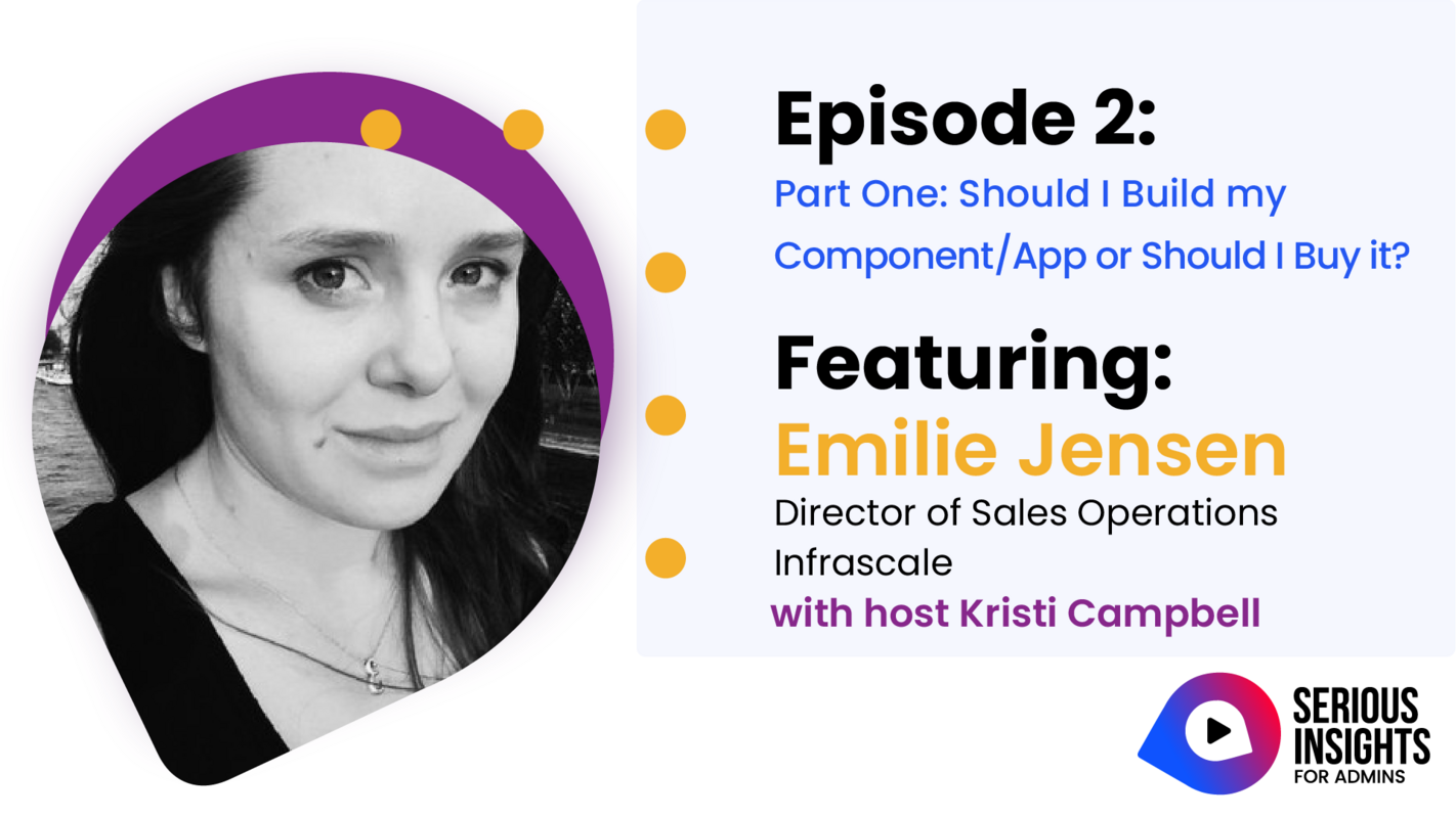 Serious Insights: Should I Build my Component/App or Should I Buy it?