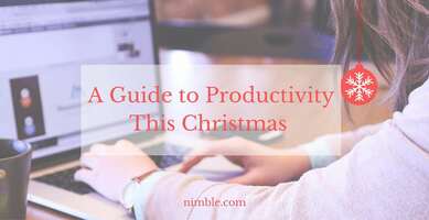 A Guide to Productivity This Christmas