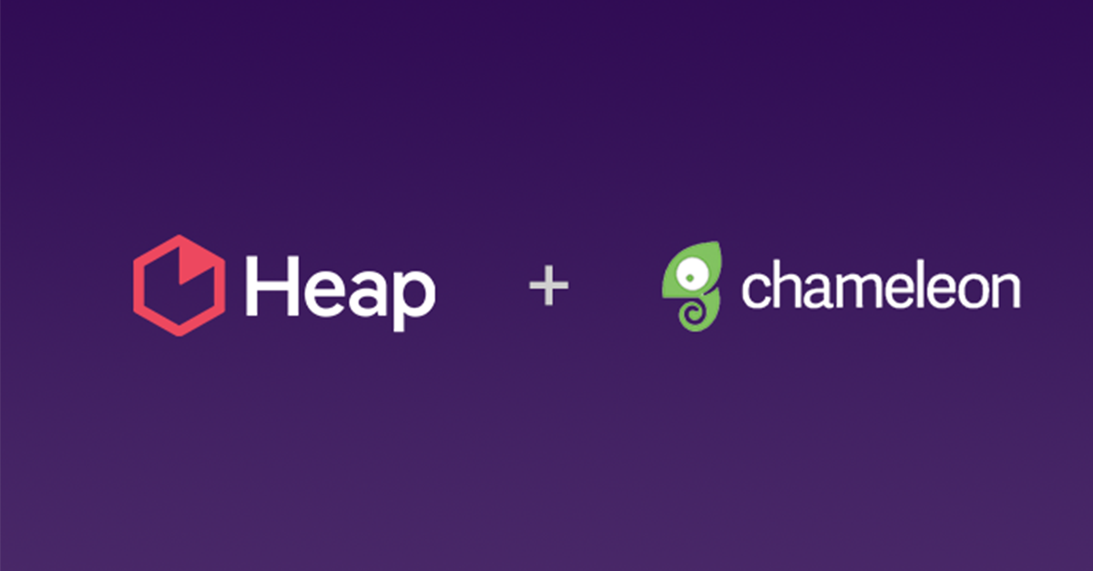 New Integration! Introducing Heap and Chameleon