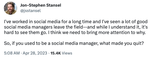 Let's Chat about this Tweet!