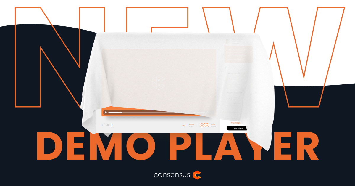 Consensus Enhances Demo Automation Platform for Buyer-led Growth with Launch of a New Demo Player