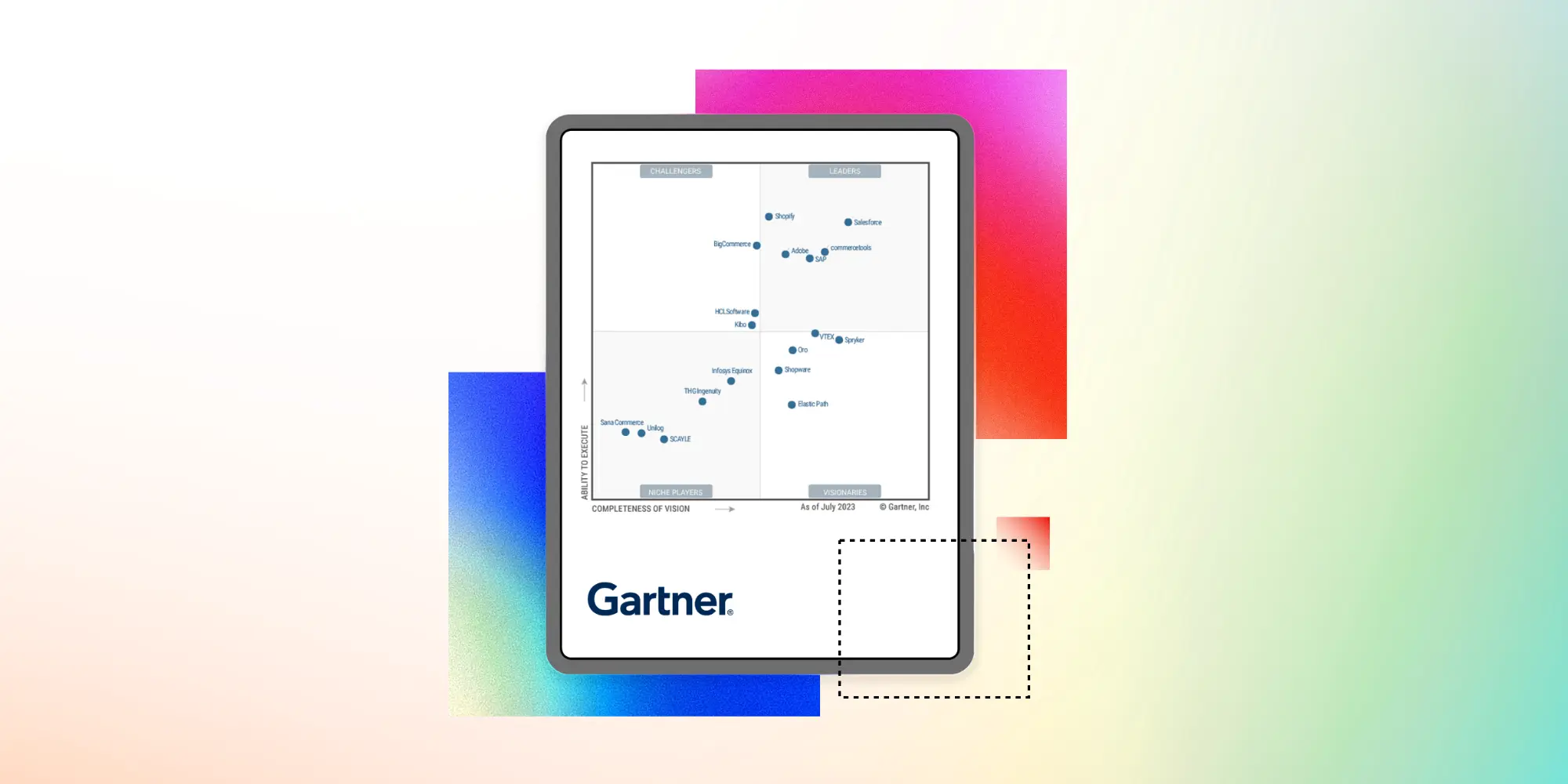 Adobe named a seventh-time Leader in the 2023 Gartner® Magic Quadrant™ for Digital Commerce