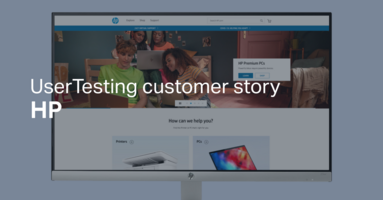 HP + UserTesting