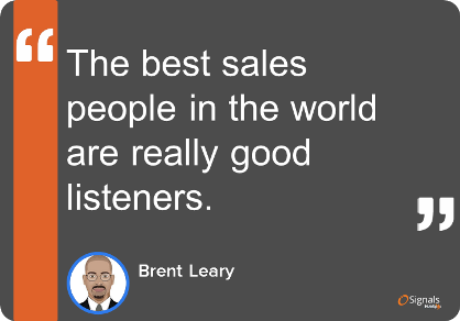 Five Questions With Brent Leary