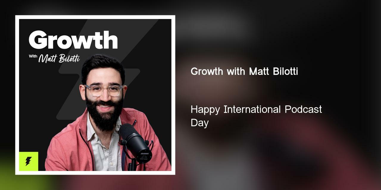 Happy International Podcast Day