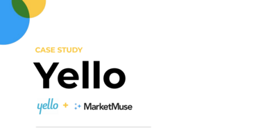 Case Study: How Topic Clusters (and MarketMuse) Helped Yello Double Their Organic Traffic