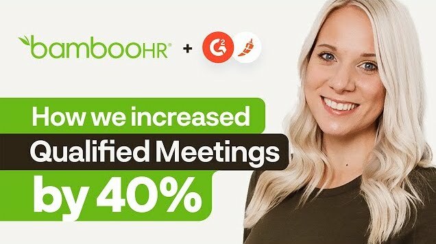 How BambooHR increased qualified meetings by 40% with Form Concierge and G2
