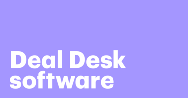 Maximizing sales efficiency with deal desk software