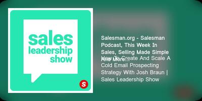 Create And Scale A Cold Email Prospecting Strategy